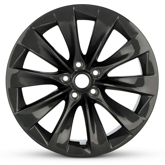 For 2015-2021  Tesla Model X 20 Inch Painted Charcoal Alloy - New OEM Rim - Road Ready Car Wheel