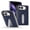 Blue, variant on Magnetic Kickstand for iPhone Duo Case,Horizontal & Vertical Meatl Stand, Compatible with MagSafe, Luxury Leather Ergonomic Grip Slim Fit Anti-Slip Shockproof Cover,Blue