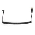 thumbnail image 1 of Cable Convertidor En Espiral Con Resorte, 1,5 M Compatible Con HDMI A A HDMI Compatible Con Cable D Ligero Sin Controlador Plug And Play Para Teléfonos Para Computadora ANGGREK HDMI-Compatible Adapter Cable, 1 of 8