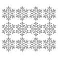 thumbnail image 2 of Snowflake Ornaments,12Pcs Winter Snowflake Ornaments,Snowflake Hanging Decor Christmas Ornaments Plastic Glitter Crafts for Winter New Year Xmas Tree Party Home Decor(White #03), 2 of 9