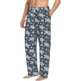 thumbnail image 5 of Cauagu Turtle Mens Pajama Pants Sleep & Lounge Pants,PJ Bottoms with Pockets-Medium, 5 of 7