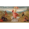thumbnail image 2 of Pietro Perugino 18x12 Gold Ornate Wood Frame and Double Matted Museum Art Print Titled - The Resurrection, 2 of 4