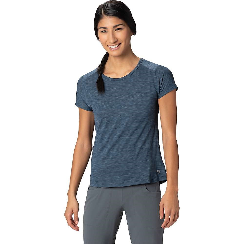Mountain Hardwear Femme Mighty Stripe T Shirt Tee Top-Violet SS20 Sports