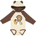thumbnail image 3 of Inktastic I Like Donuts Boys or Girls Long Sleeve Baby Bodysuit, 3 of 5
