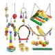 thumbnail image 1 of Parrot Hammock Bell Toys - 8 Packs Bird Swing Chewing Toys For Small Parakeets, Cockatiels, Conures, 1 of 1