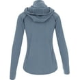 thumbnail image 4 of Greg Norman Emma Full Zip Hoodie Azure Blue/Heather Outerwear Women M, 4 of 4
