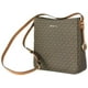 thumbnail image 1 of Bandolera De Piel Michael Kors Con Monograma Marrón, 1 of 2