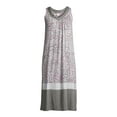 thumbnail image 6 of Secret Treasures Sleeveless V-Neck Silhouette Nightgown (Women's or Women's Plus) 1 Pack, 6 of 7
