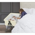 thumbnail image 2 of Dream On Me Lotus Bassinet and Bedside Sleeper in Ivory, Lightweight, Carry Bag Included, 2 of 9