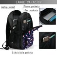 thumbnail image 6 of Wukai Love Wine Travel Laptop Backpack: Business Water-Resistant Bag with USB Charging Port, Ideal College Backpack for Men & Women, 6 of 6