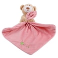 thumbnail image 3 of Felpa Suave Manta de BEB?Chupete de Lovely Oso de Peluche Manta de Seguridad, Regalo de Juguete para ni?os de BEB?recién Nacido Suave, Rosado, 1 Ecomeon no, 3 of 6
