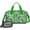 Green Cartoon Dinosaurs-2, variant on Women Men Gym Bag,Green Cartoon Dinosaurs Pattern Small Duffle Bag Spend the Night Bags for Women with Shoes Compartment Washbag,Detachable Shoulder Strap,19.7x8.3x11 Inches