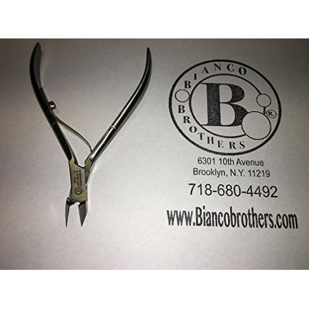 Bianco Brothers Instruments Bb #18 Cuticle Nipper Single Spring, Stainless Steel Toe Nail Clipper, Nail Tool for Manicure