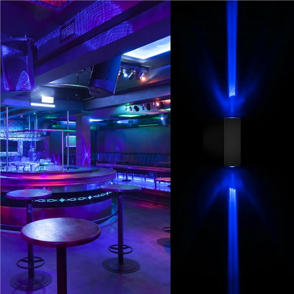 Led Up Down Light Cuboid Wall Lamp Sconce Para Sala De Estar Cafe Hotel Pasillo Pasillo Escaleras 4W Vogacara HA025386-03