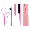 thumbnail image 1 of Kit Peines Y Cepillos Regadera Para Cabello Con Atomizador Rosa, 1 of 3