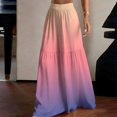 thumbnail image 5 of Wide Leg Pants Woman Flowy Palazzo Elastic Waist Trousers with Pockets Casual LoungeWide Leg Pants Woman Flowy Palazzo Drawstring Elastic Waist Trousers with Pockets Casual Lounge, 5 of 6