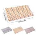 thumbnail image 3 of Self-Warming Cat Bed & Dog Crate Pad, Ultra Soft Flannel Pet Mat with Reversible , Machine Washable Calming Kennel Liner for Indoor Cats, Small Medium Dogs, and Outdoor Use, 3 of 4