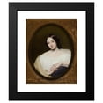 thumbnail image 2 of Ary Scheffer 20x24 Black Modern Framed Museum Art Print Titled - Portrait of Katarzyna Potocka Nee Branicka (1825-1907) (1850), 2 of 5