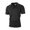 Z-Black32, variant on Mens Polo Shirts Summer Turndown Collar Short Sleeve Casual Solid Color acquard Fashion Textured Versatile Breathable Sport Tops