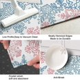 thumbnail image 3 of Blue and Pink Christmas Snowflake Pattern Kitchen Rug Mat,Kitchen Runner Rugs Non Skid Washable,Decorative Kitchen Floor Mats for Kitchen,Sink,Laundry,17"X47", 3 of 5