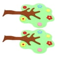 thumbnail image 1 of unbranded 2Ud Decoraciones Realistas De Árbol Para Pizarras Y Tableros Escolares, 1 of 6