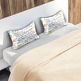 thumbnail image 6 of Satin Pillowcase Home Luxury Envelope Pillowcases Soft And Smooth Musical Notes, 6 of 6