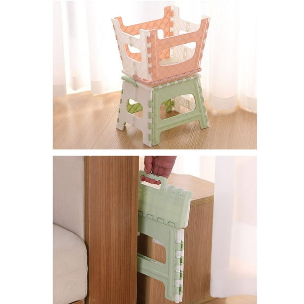 Tabouret d'escabeau portable chaise d'enfant pliable en plastique tabouret  d'assise de douche anti-dérapant 