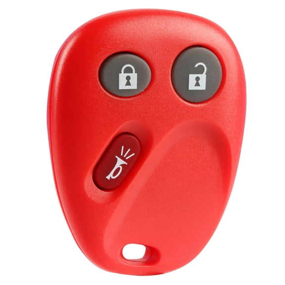 New Keyless Entry Remote Key Fob for Chevy GMC Hummer Saturn Pontiac (LHJ011) - Red