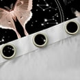 thumbnail image 4 of Manfei Bohemian Butterfly Black Out Curtains, Mystic Constellation Curtains Pack of 2 (42x63 Each), Hippie Western Animal Bedroom Curtains, Window Curtains Bedroom Decor, 4 of 6