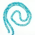 thumbnail image 3 of 1Strand Baking Painted Crackle Glass Beads Strands Round Dark Turquoise 6mm Hole: 1.3~1.6mm about 133pcs/strand 31.4 inch, 3 of 3