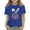 Dark Blue, variant on Kids Children Girls Easter Bunny T Shirt Colorful Eggs and Floral Printed T Shirts Casual Crewneck Short Sleeve T Shirts Tops(Brown,3-4 Years)