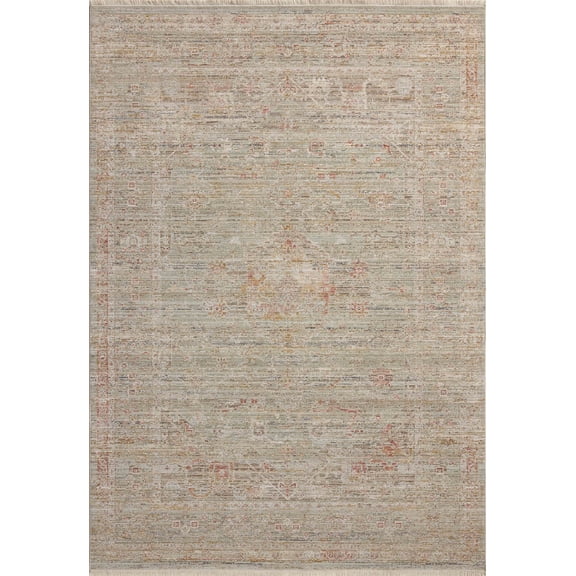 Chris Loves Julia x Loloi Ida Spa / Sunrise 5'-3" x 7'-6" Area Rug