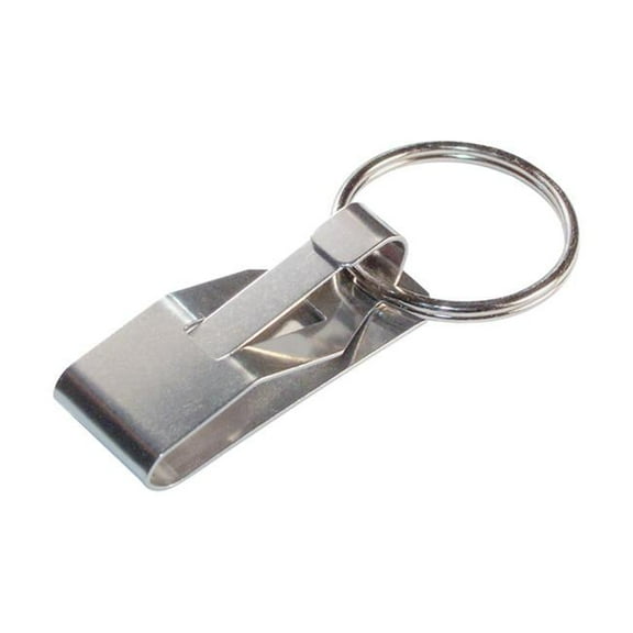 Metal Belt Hooks & Pocket Chains Key Chain, Silver