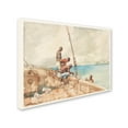 thumbnail image 2 of Trademark Fine Art "The Conch Divers 1885" Canvas Art by Winslow Homer, 2 of 3