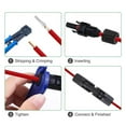 thumbnail image 2 of 10-100 pairs MC4 solar connector socket + plug coupling cable connector 2.5-6 mm²; 10/20 pairs solar connector for MC4 waterproof cable socket coupling solar system, 2 of 5