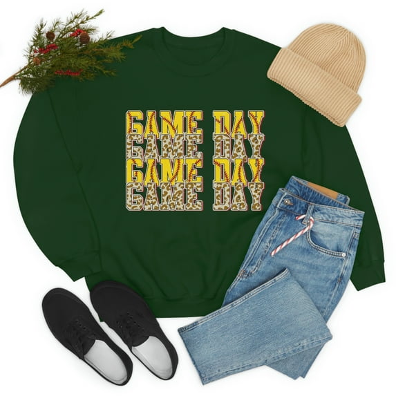 FamilyLoveShop LLC Softball Shirt, Game Day Shirt, Lepard Softball Shirt, Softball Season Shirt, Softball Mom Shirt, Softball Girl, Mother's Day, Sport Mom