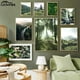 thumbnail image 2 of Póster de lienzo de paisaje de Río y bosque verde nórdico, impresiones de montaña y árbol de naturaleza, cuadro decorativo, arte de pared para sala de estar, 2 of 4