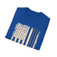 thumbnail image 4 of Hilarious Cranes Controller Lover Construction Patriotic Enthusiast Humorous Constructions Patriotism Worker Coworker Unisex Softstyle T-Shirt, 4 of 4