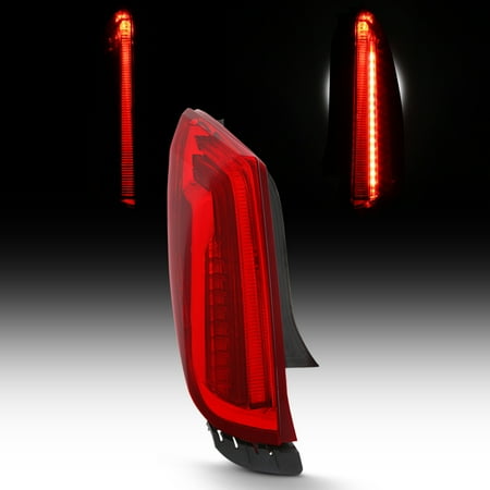 - Fits 2013-2017 Cadillac XTS LED Driver Left Side Tail Light Brake Lamp