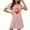 Pink, variant on Sakmal Short Sleeve Moo Moos for Women Nightgowns Love Cute Valentines House Dress Short Heart Print Nightgowns for Women L