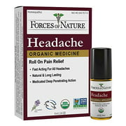 Forces of Nature – Natural, Organic Headache Pain Care (4ml) Non GMO, No Harmful Chemicals -Relief for Tension, Stress and Anxiety Associated with Headaches, Migraines, Sinus and Hangovers