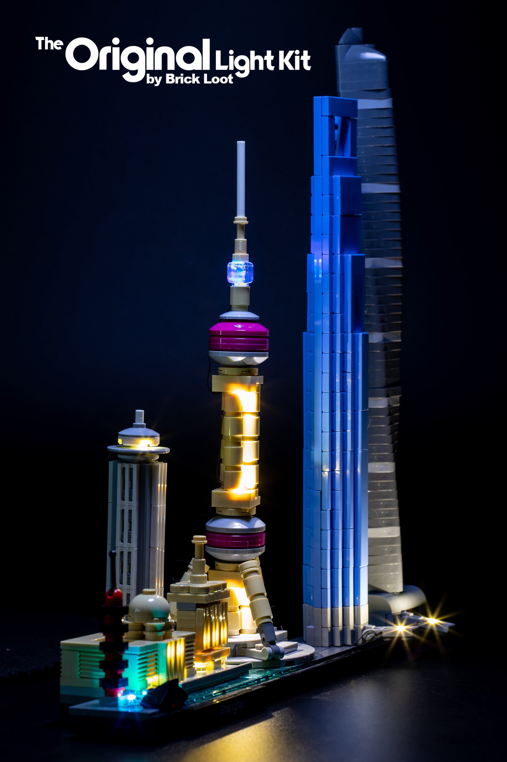 Light Kit Lego Shanghai 21039 Lego Architecture Shanghai 21039