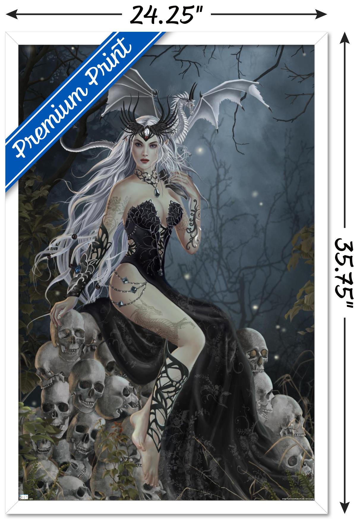 Nene Thomas - Mad Queen Wall Poster, 22.375" x 34", Framed