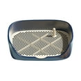 thumbnail image 2 of Dog Toilet Litter Pan, Indoor Outdoor Lavatory Basin, Portable Training Pad Holder Trainer Corner Puppy Potty Tray Blue S, 2 of 10