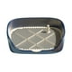 thumbnail image 1 of Inodoro para perros, lavabo esquinero para entrenamiento de orinal para perros pequeños y medianos, caja de arena portátil para gatos, orinal para cac Azul L, 1 of 8