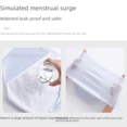 thumbnail image 2 of Ropa interior fisiológica fina a prueba de fugas para mujeres, pantalones de seguridad higiénicos transpirables para la menstruación, 2 of 6