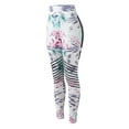 thumbnail image 5 of HOOJT Clearance!Leggings for Women High Waist Gym Leggings Workout Printed Yoga Pants with Pockets Elasticated Waist Trousers Running Activewear, 5 of 6