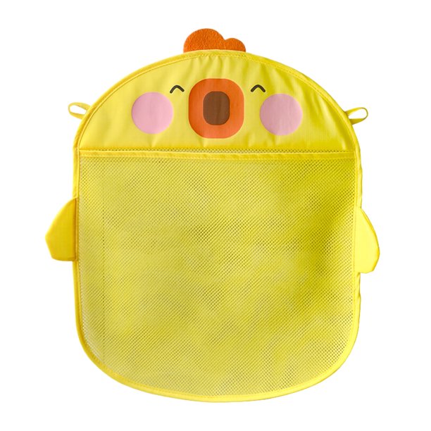 Bolsa de almacenamiento de juguetes de baño para niños, organizador de red con ventosa para baño de niños, bolsa de malla + 2 ventosas, soporte para juguetes de bañera, organizador de juguetes de