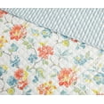 thumbnail image 3 of Sasha Coral 3-Piece Cotton Quilt Bedding Set - King, 3 of 4