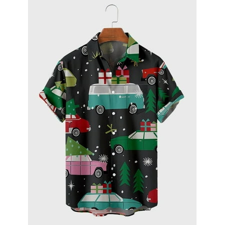 

MLFU Christmas Chest Pocket Short Sleeve Shirt